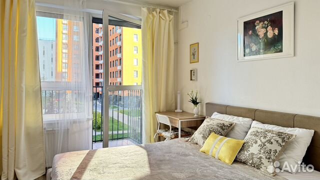 

1-к. квартира, 35,6 м², 2 кровати