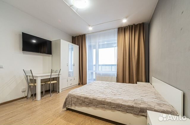 

Квартира-студия, 32 м², 1 кровать