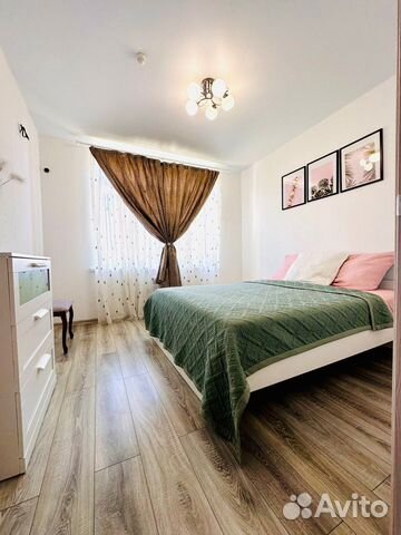 

1-к. квартира, 45 м², 2 кровати