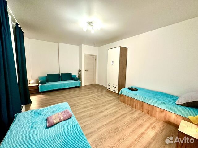 

1-к. квартира, 50 м², 3 кровати