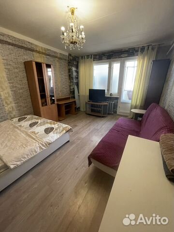 

1-к. квартира, 40 м², 2 кровати