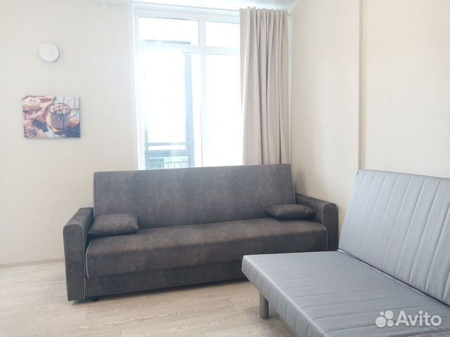 

Квартира-студия, 25 м², 2 кровати