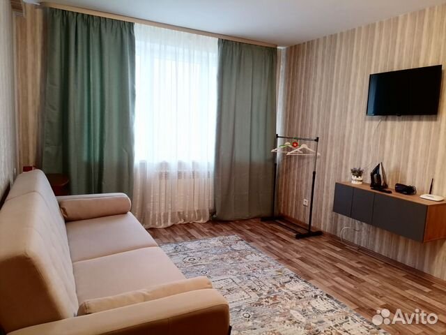 

1-к. квартира, 42 м², 3 кровати
