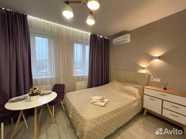 

Квартира-студия, 25 м², 1 кровать