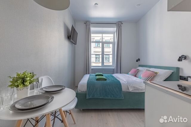 

Квартира-студия в апарт-отеле, 13 м², 1 кровать