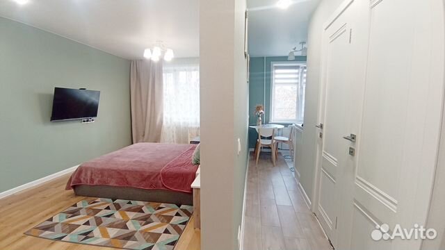 

1-к. квартира, 32 м², 2 кровати