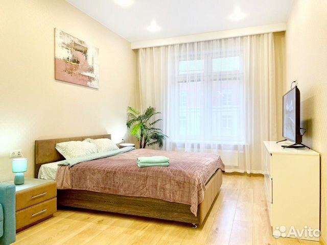

1-к. квартира, 45 м², 3 кровати