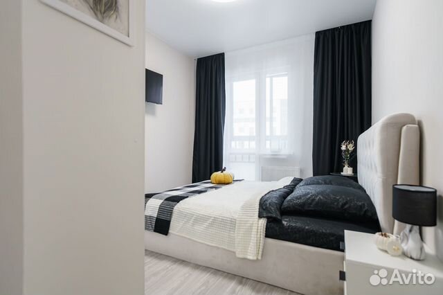 

1-к. квартира, 40 м², 3 кровати