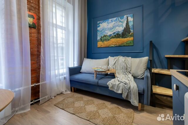 

Квартира-студия, 25 м², 2 кровати
