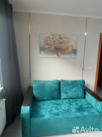 

1-к. квартира, 38 м², 2 кровати