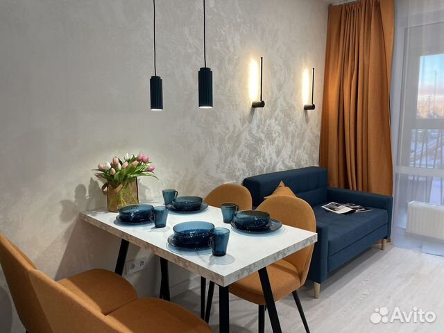 

Квартира-студия, 35 м², 2 кровати
