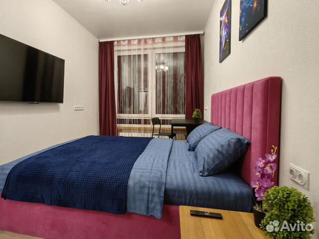 

1-к. квартира, 40 м², 2 кровати