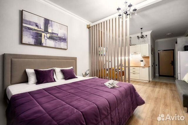 

Квартира-студия, 35 м², 2 кровати