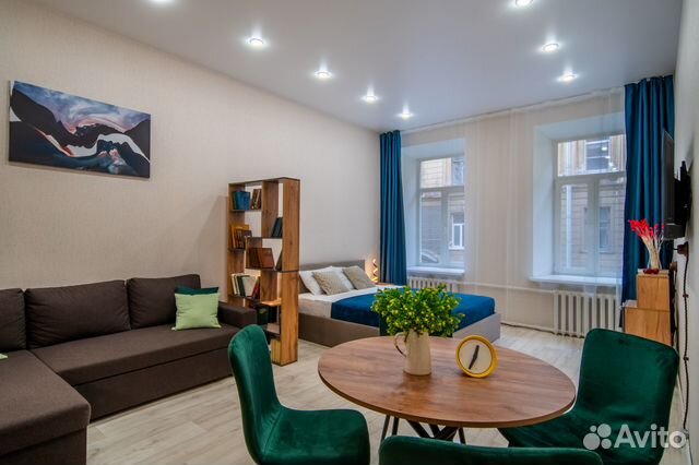 

1-к. квартира, 33 м², 2 кровати