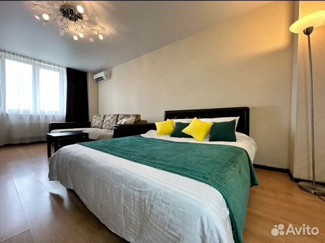 

1-к. квартира, 42 м², 2 кровати