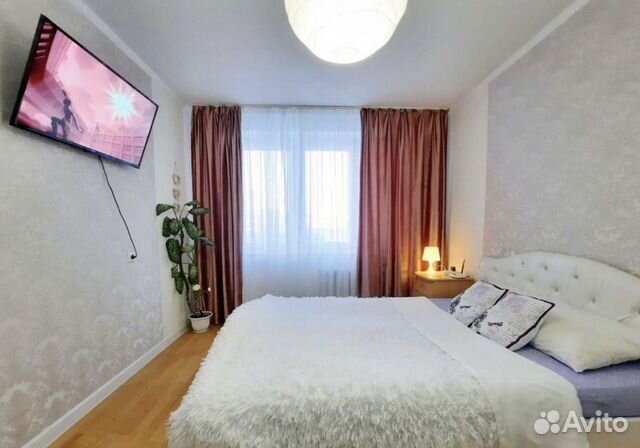

1-к. квартира, 38 м², 2 кровати
