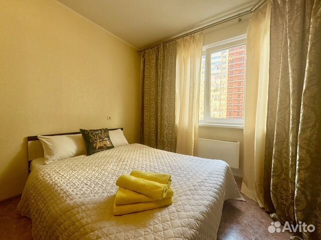 

1-к. квартира, 38 м², 2 кровати