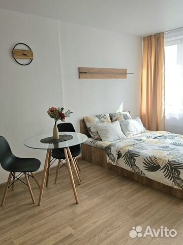 

Квартира-студия, 24 м², 2 кровати