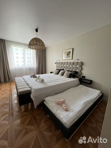 

1-к. квартира, 37 м², 3 кровати
