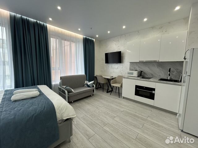 

Квартира-студия, 25 м², 1 кровать