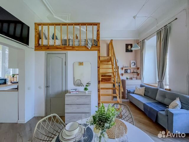 

1-к. квартира, 26,6 м², 2 кровати