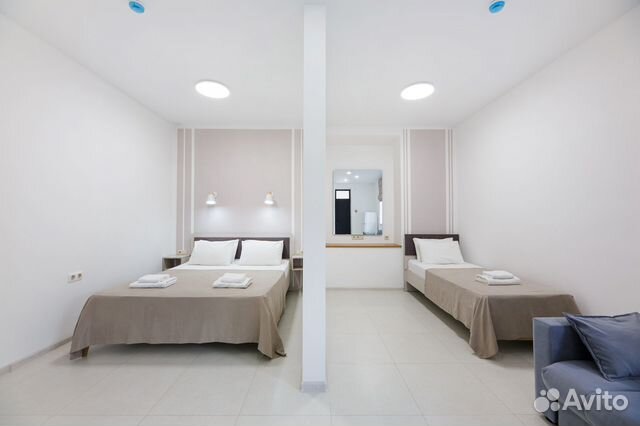 

Квартира-студия, 32 м², 2 кровати