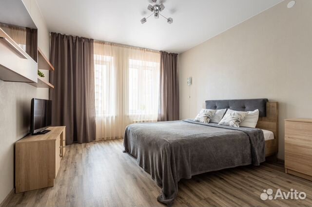 

1-к. квартира, 46 м², 2 кровати