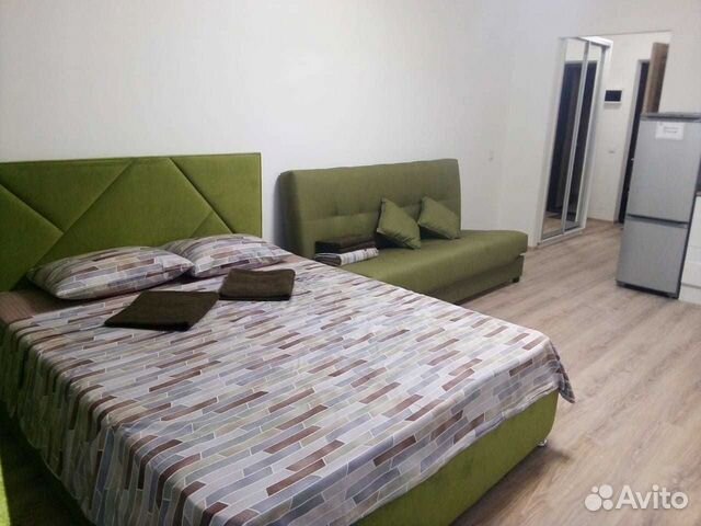 

Квартира-студия, 35 м², 2 кровати