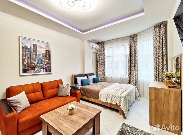 

1-к. квартира, 60 м², 3 кровати