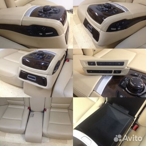 Сиденье BMW F01 F02 заднее комфорт массаж