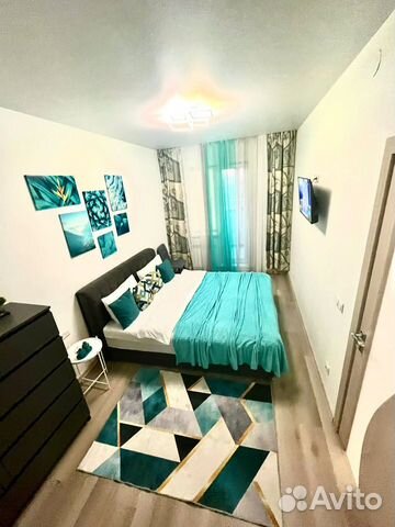 

1-к. квартира, 50 м², 2 кровати