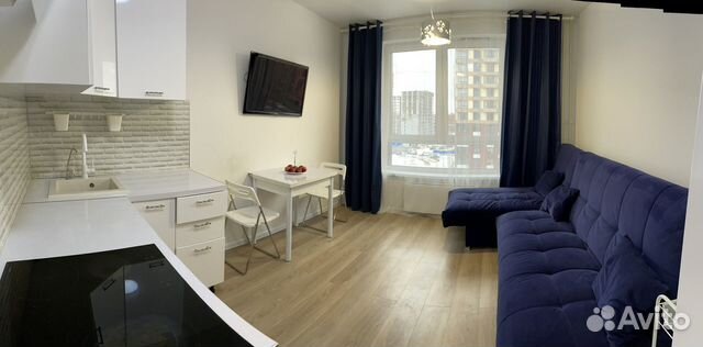 

Квартира-студия, 21 м², 2 кровати