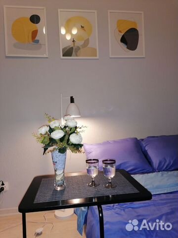 

Квартира-студия, 28,5 м², 2 кровати