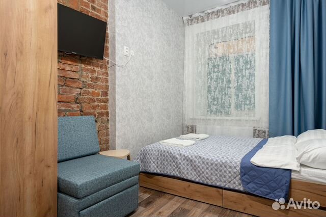 

Квартира-студия, 17 м², 2 кровати
