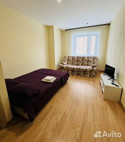 

1-к. квартира, 30 м², 2 кровати