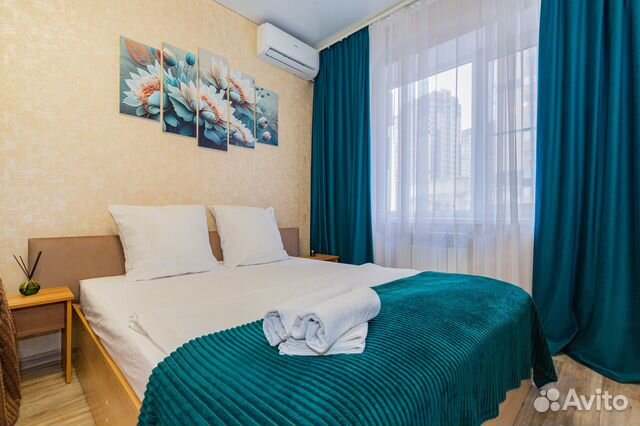 

1-к. квартира, 34 м², 2 кровати