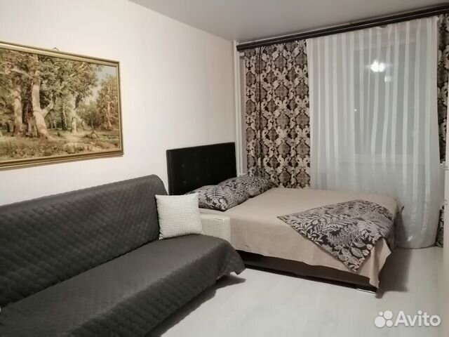 

Квартира-студия, 32 м², 2 кровати