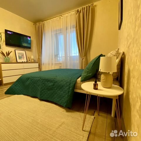 

Квартира-студия, 25 м², 2 кровати