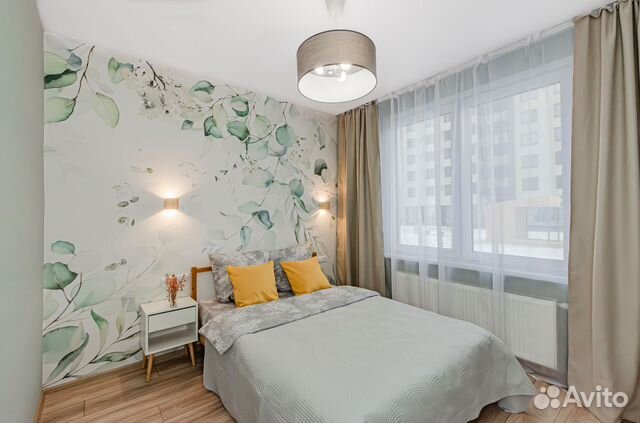 

1-к. квартира, 35 м², 2 кровати