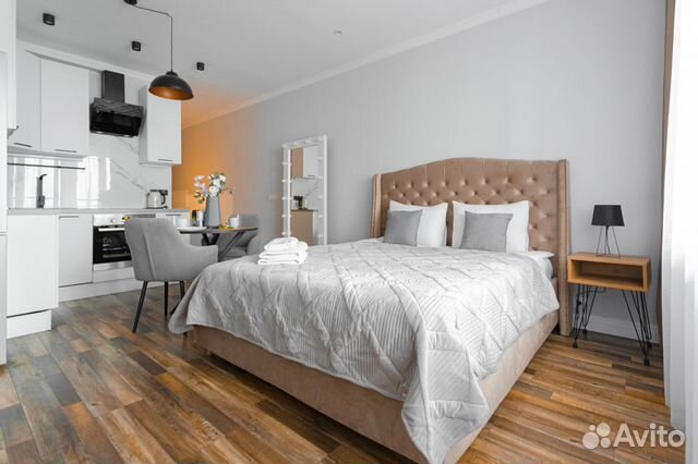 

Квартира-студия, 39 м², 1 кровать