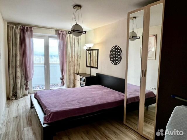 

1-к. квартира, 38 м², 2 кровати
