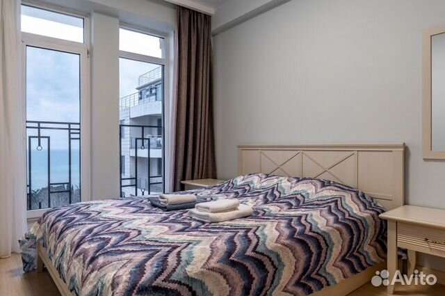 

1-к. квартира, 45 м², 2 кровати