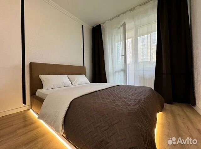 

1-к. квартира, 42 м², 2 кровати