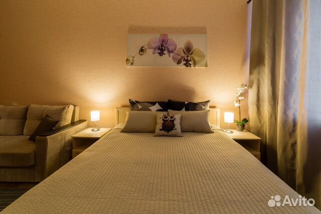 

1-к. квартира, 45 м², 2 кровати
