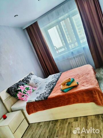 

1-к. квартира, 42 м², 2 кровати