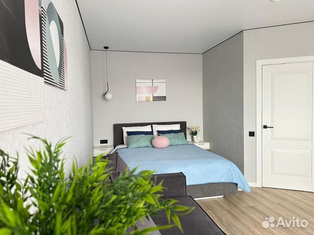 

1-к. квартира, 46 м², 2 кровати