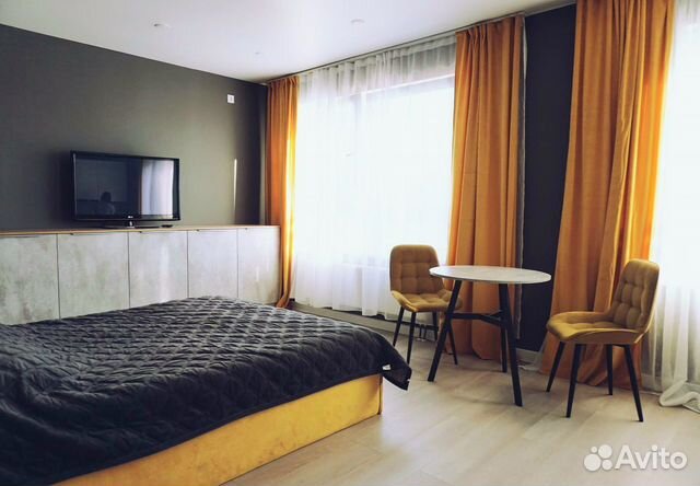 

Квартира-студия, 35 м², 1 кровать