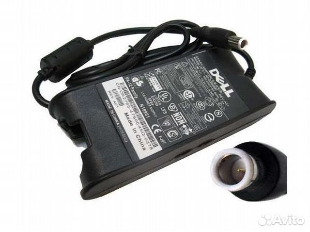 Зарядка Dell 19.5V 3.34A (4.5x3.0(0.6) мм с иглой