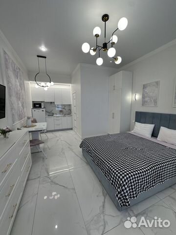

Квартира-студия, 30 м², 2 кровати