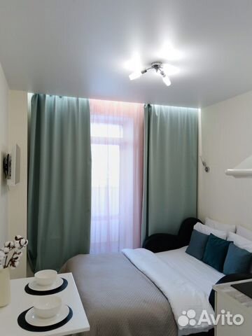 

Квартира-студия, 12 м², 1 кровать